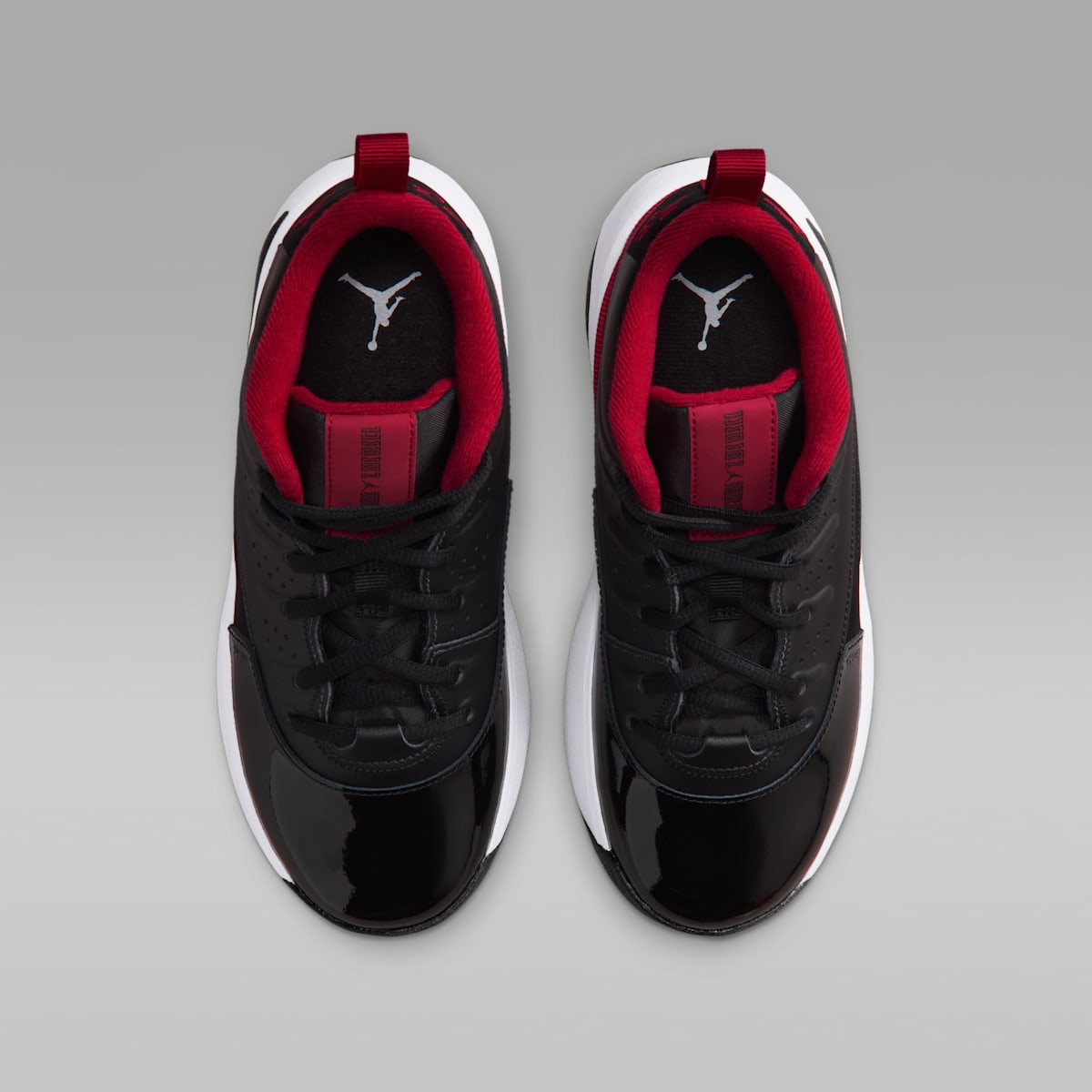 Jordan Max Aura 7 Big Kids' Shoes - Black/White/Varsity Red