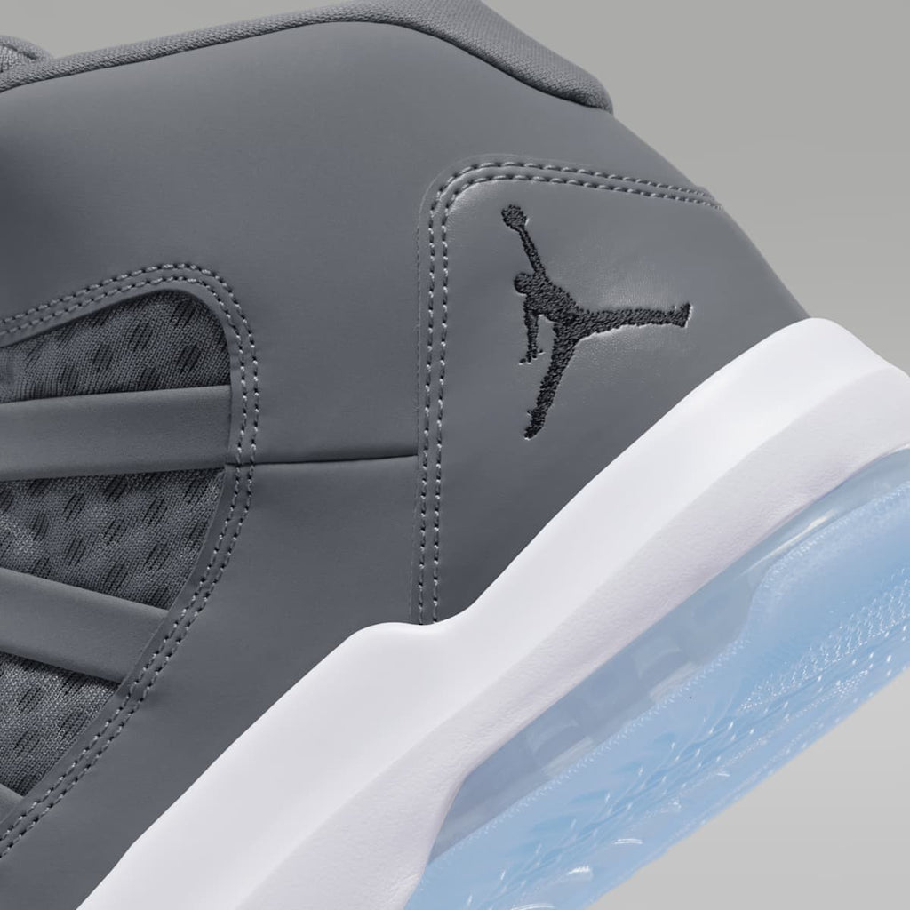 Jordan Max Aura Men's Shoe - Cool Grey/White/Clear/Black - Image 8