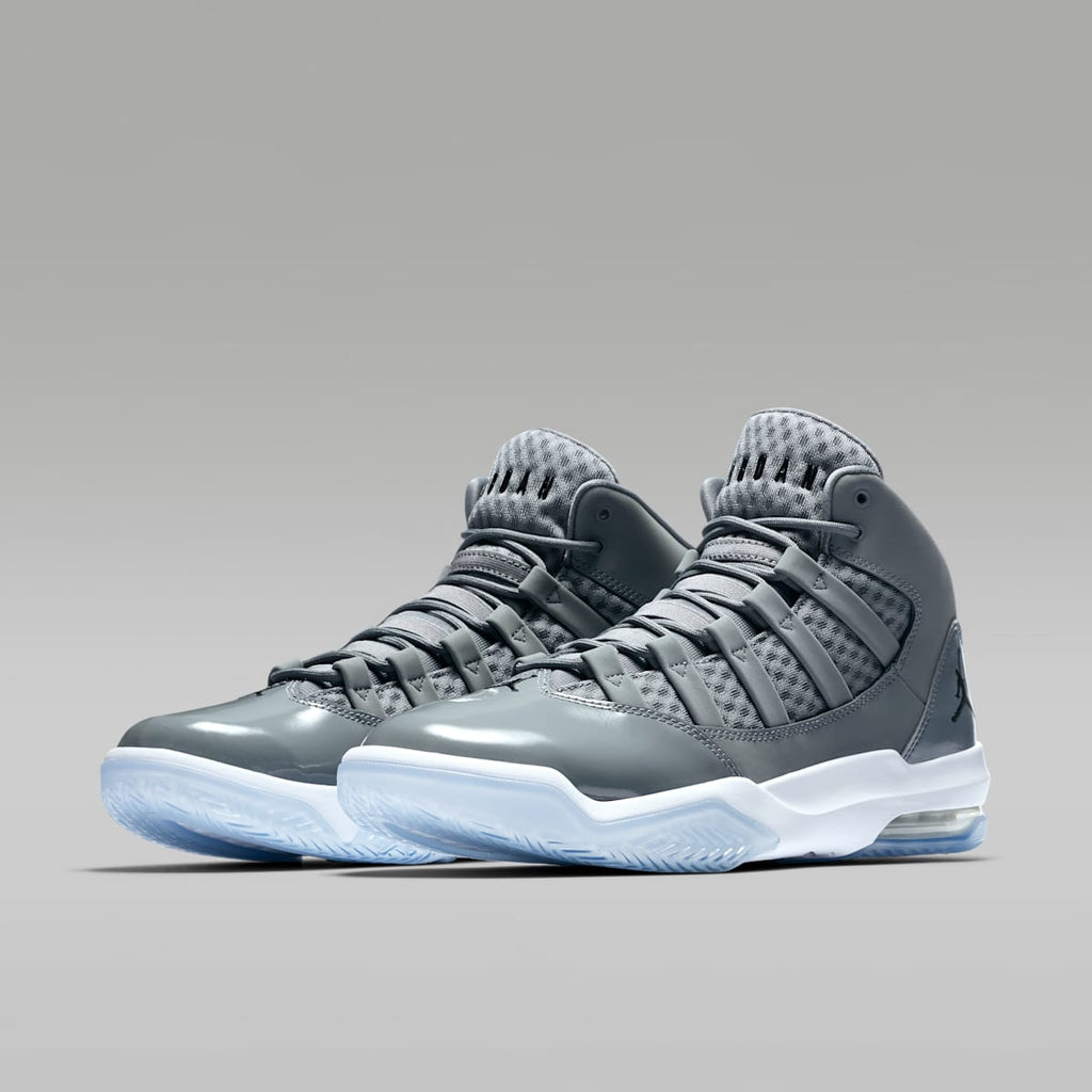 Jordan Max Aura Men's Shoe - Cool Grey/White/Clear/Black - Image 5