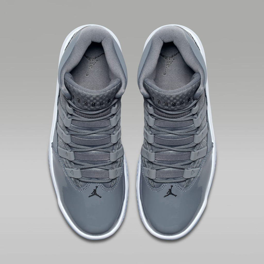 Jordan Max Aura Men's Shoe - Cool Grey/White/Clear/Black - Image 4