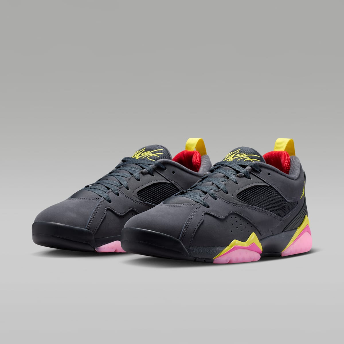 Air Jordan MVP 92 Men's Shoes - Anthracite/Fire Pink/Light Arctic Pink/Opti Yellow - Image 5