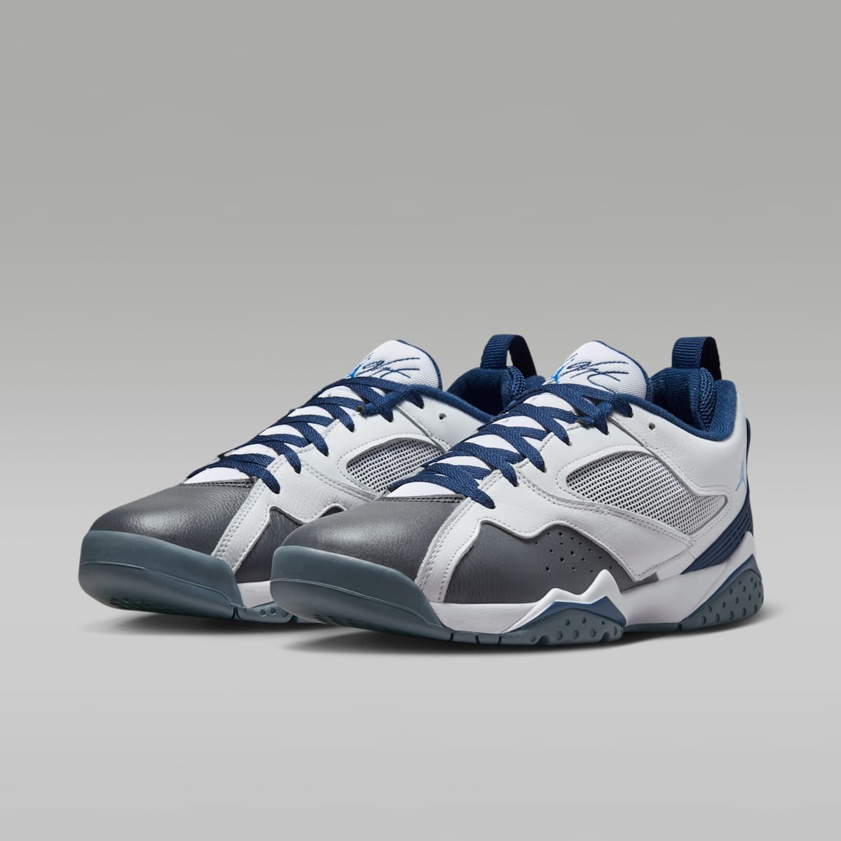 Air Jordan MVP 92 Men's Shoes - White/Navy/University Blue/Flint Grey - Image 5