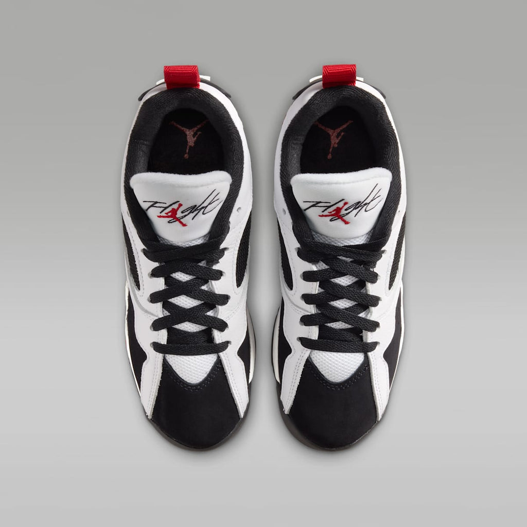 Air Jordan MVP 92 Big Kids' Shoes - White/Black/Gym Red - Image 4
