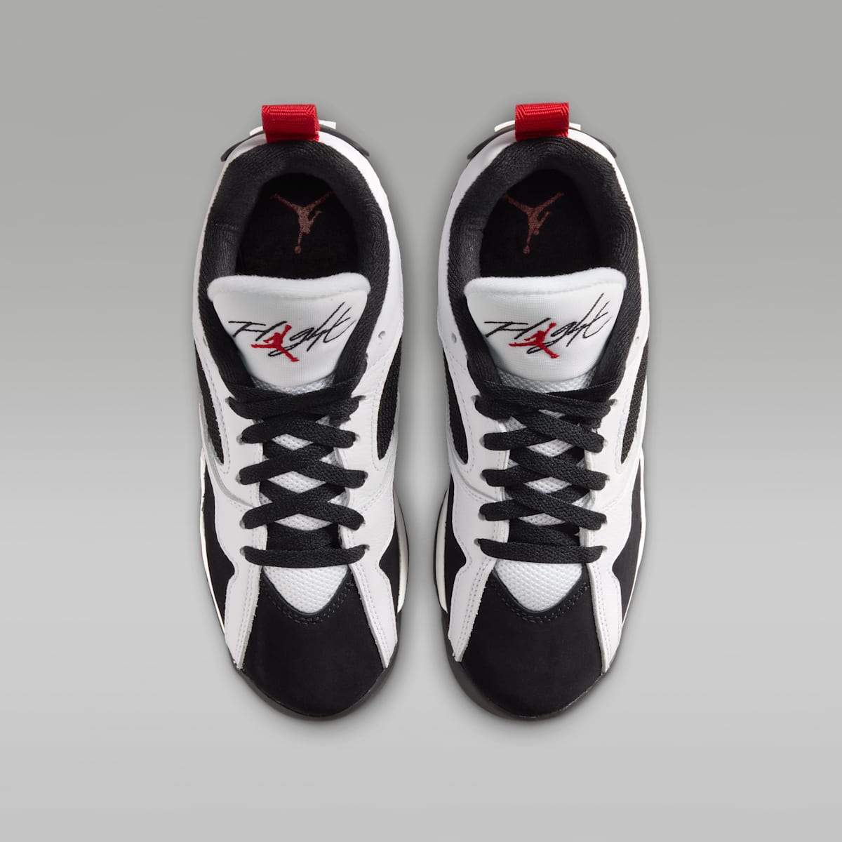 Air Jordan MVP 92 Big Kids' Shoes - White/Black/Gym Red - Image 4