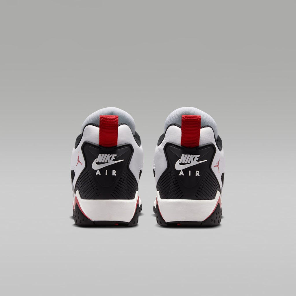 Air Jordan MVP 92 Big Kids' Shoes - White/Black/Gym Red - Image 6