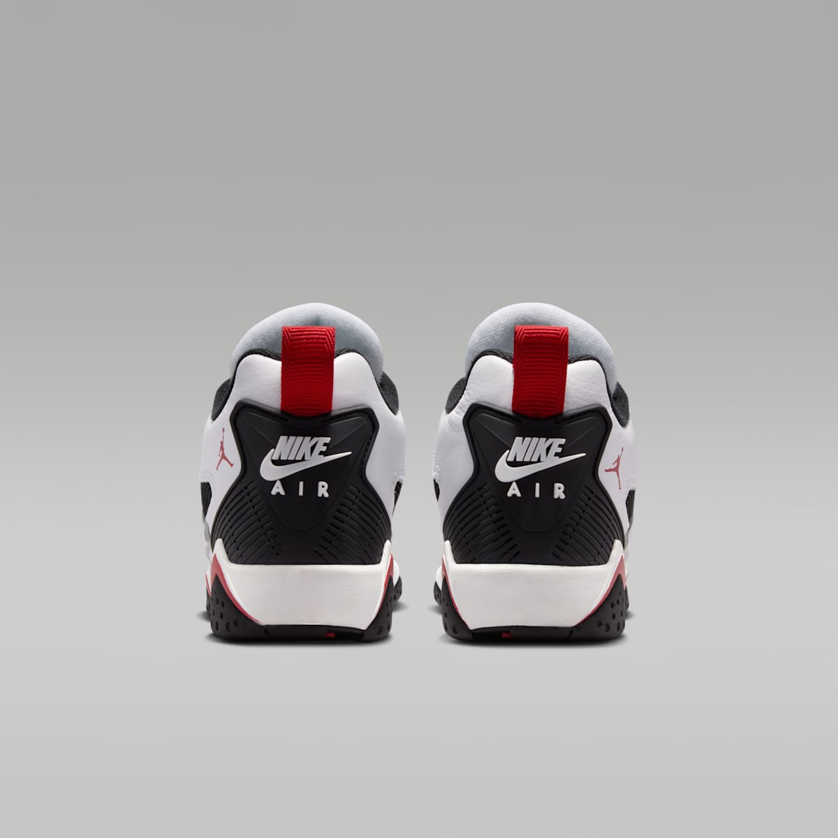 Air Jordan MVP 92 Big Kids' Shoes - White/Black/Gym Red - Image 6