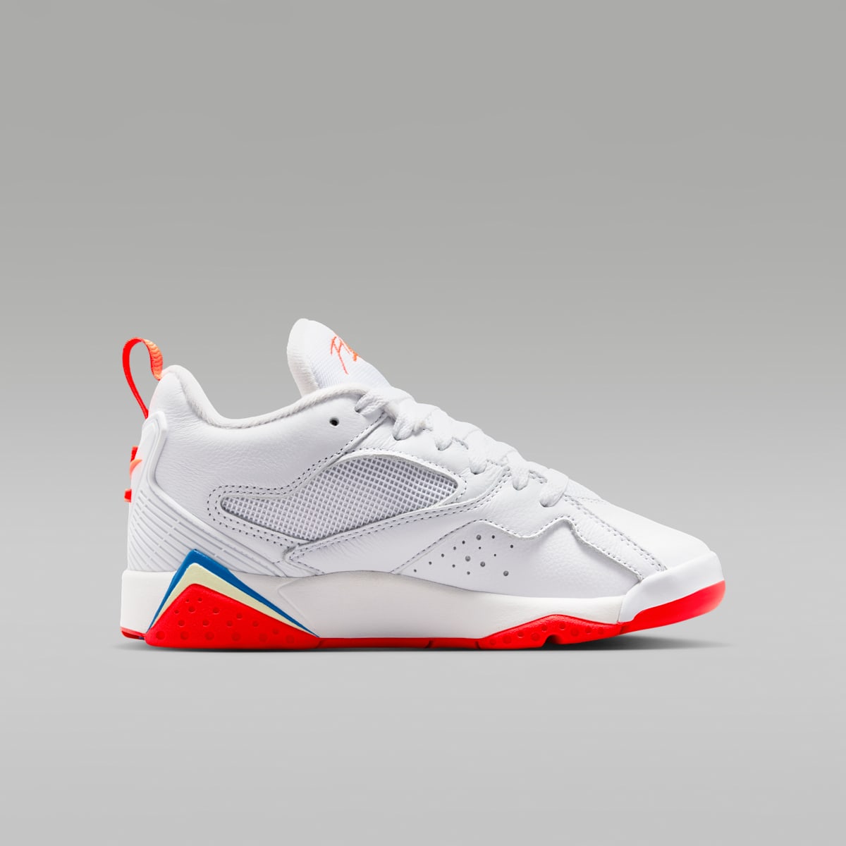 Air Jordan MVP 92 Big Kids' Shoes - White/Vast Grey/Game Royal/Infrared 23 - Image 3