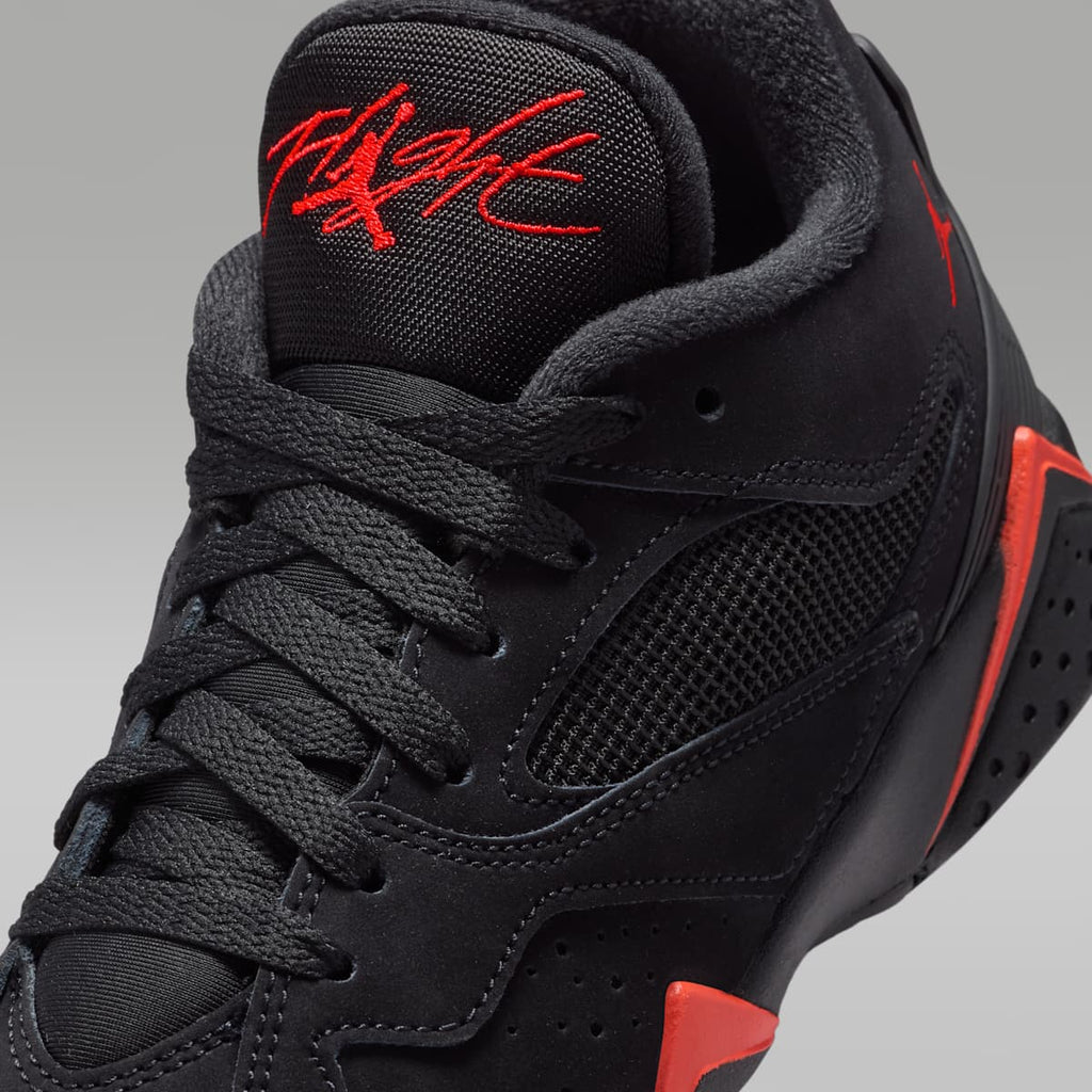 Air Jordan MVP 92 Big Kids' Shoes - Black/Infrared 23 - Image 7