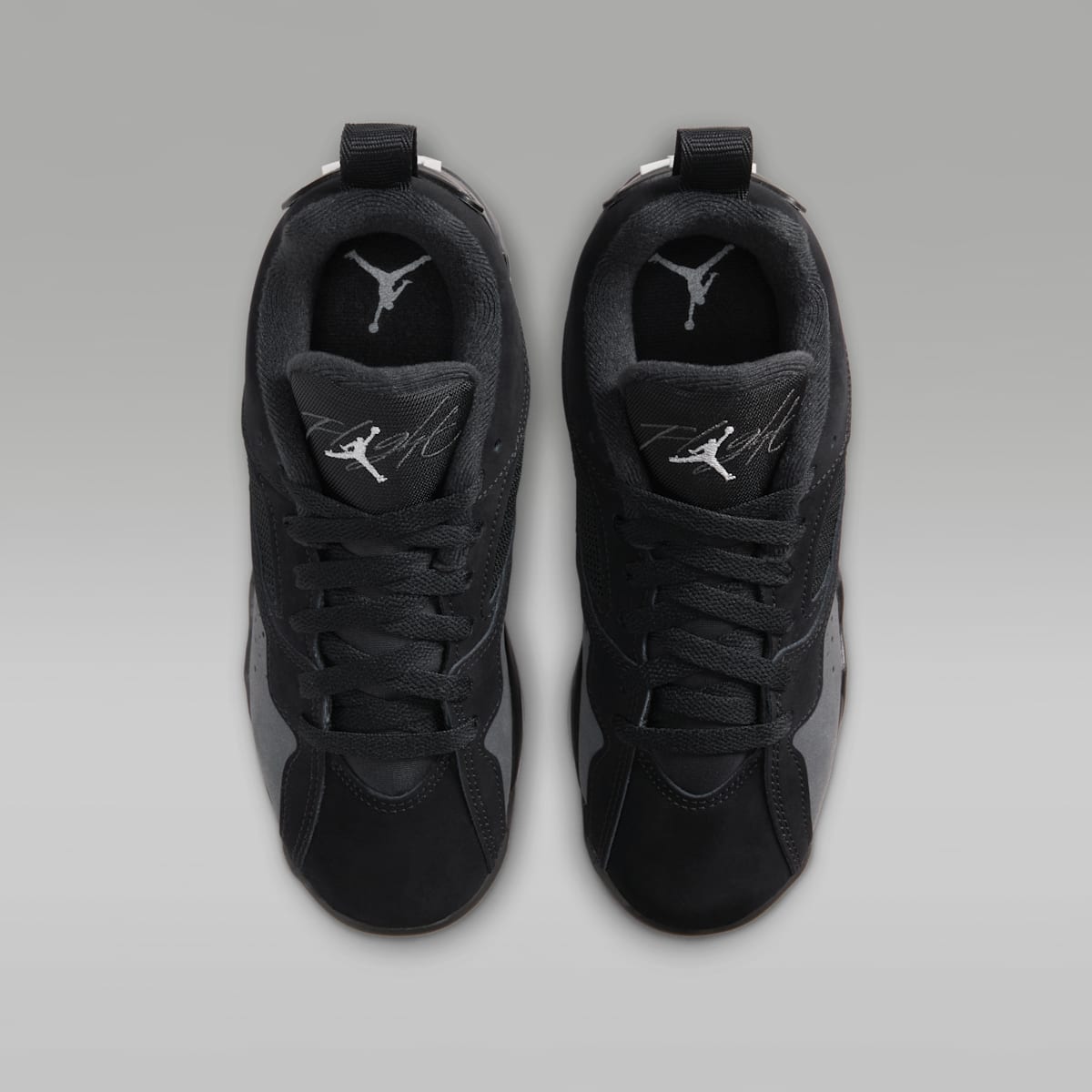 Air Jordan MVP 92 Big Kids' Shoes - Black/Anthracite/Wolf Grey - Image 4