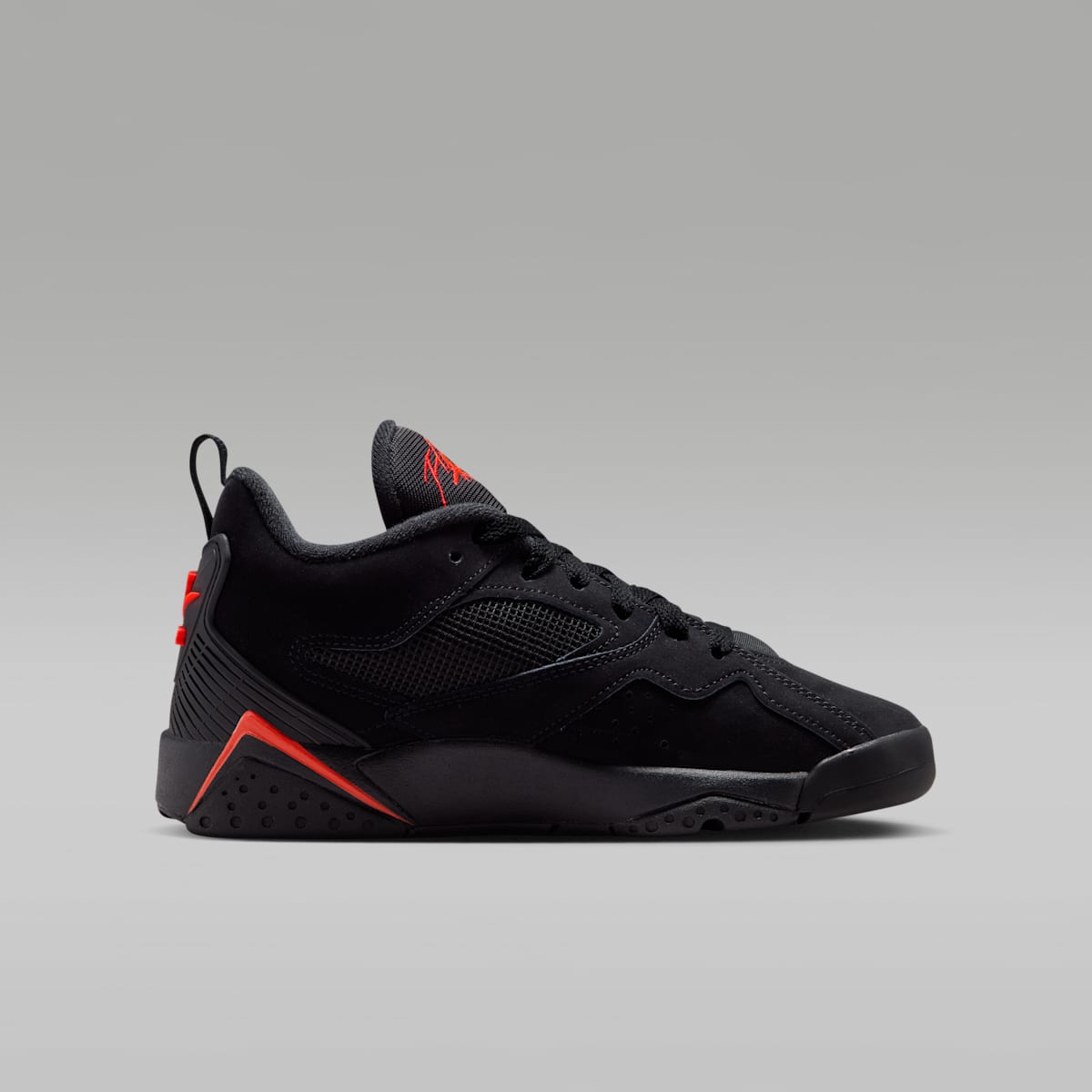 Air Jordan MVP 92 Big Kids' Shoes - Black/Infrared 23 - Image 3