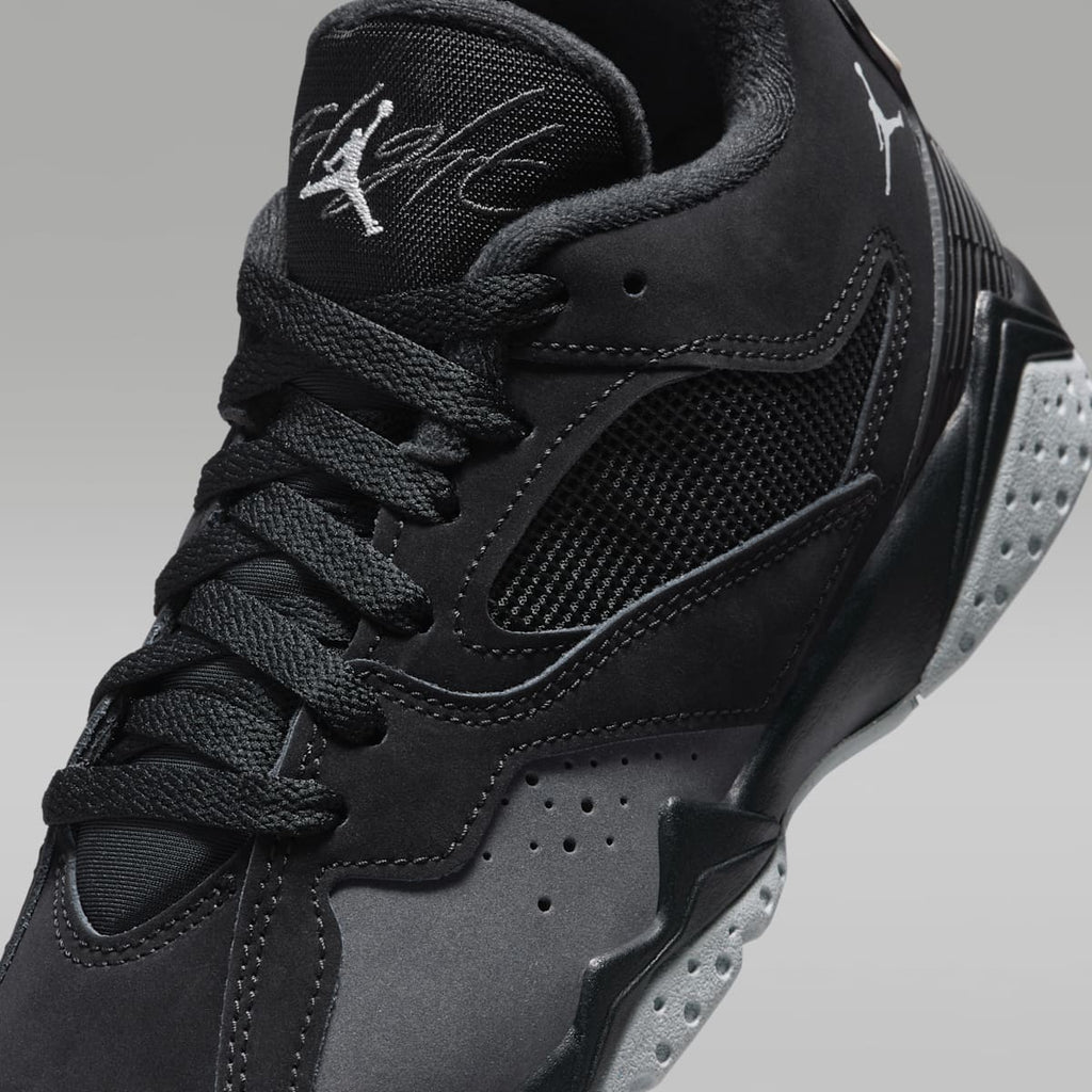 Air Jordan MVP 92 Big Kids' Shoes - Black/Anthracite/Wolf Grey - Image 7