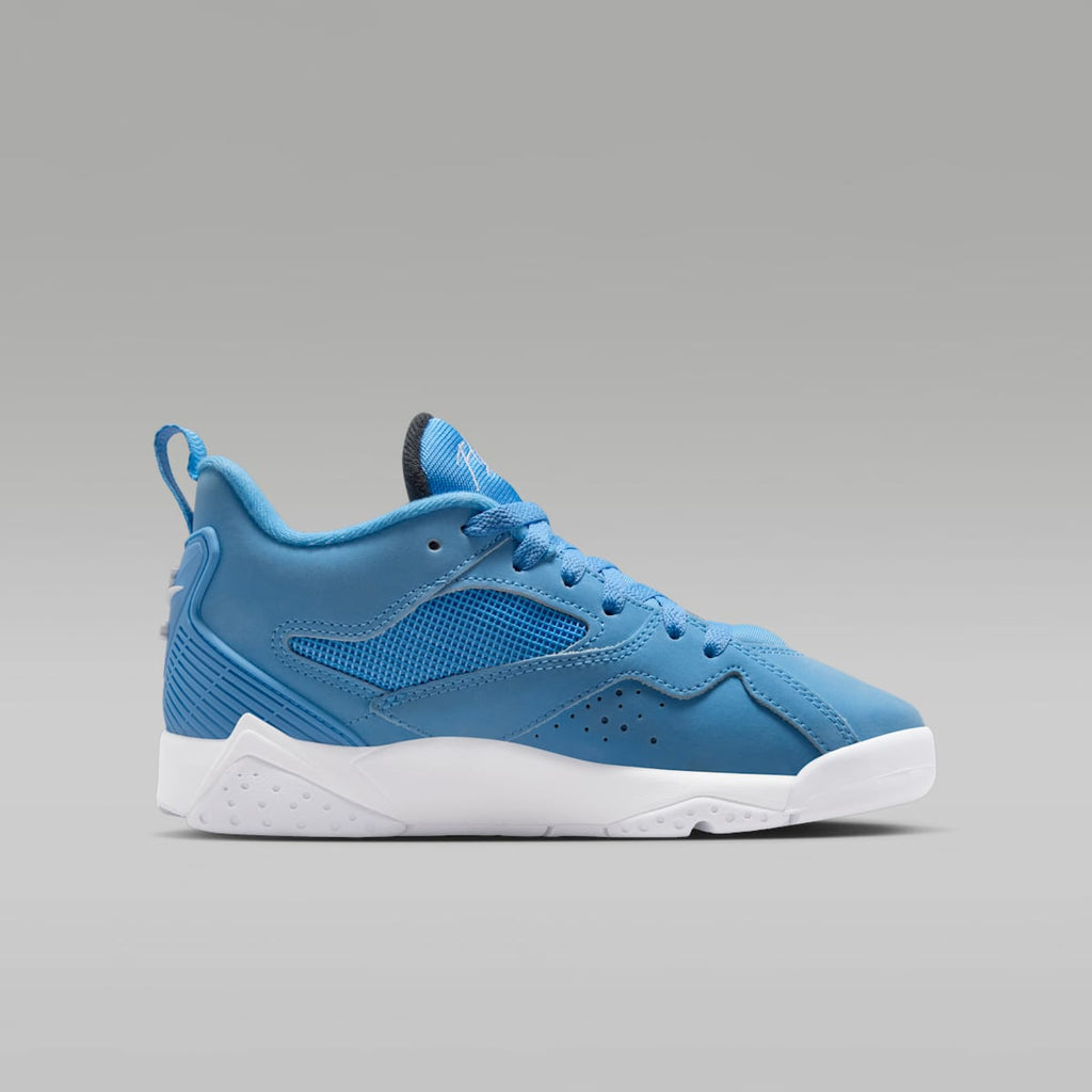 Air Jordan MVP 92 Big Kids' Shoes - University Blue/Black/White - Image 3