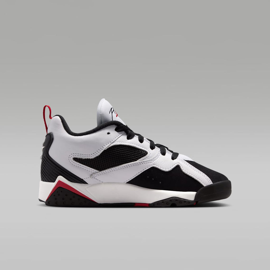 Air Jordan MVP 92 Big Kids' Shoes - White/Black/Gym Red - Image 3