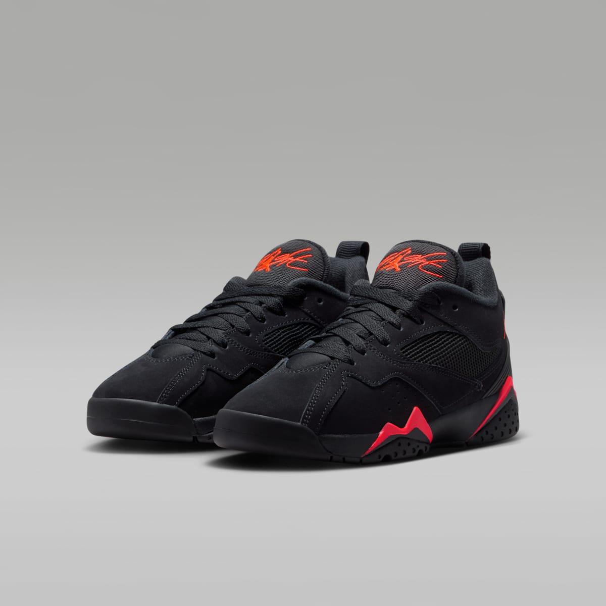 Air Jordan MVP 92 Big Kids' Shoes - Black/Infrared 23 - Image 5