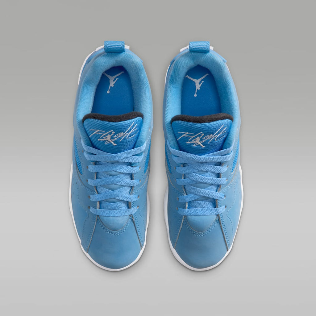 Air Jordan MVP 92 Big Kids' Shoes - University Blue/Black/White - Image 4