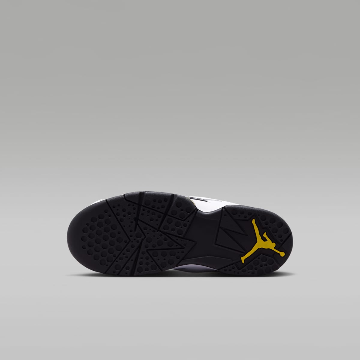 Jordan MVP 92 Little Kids' Shoes - White/Black/Dark Blue Grey/Tour Yellow - Image 2