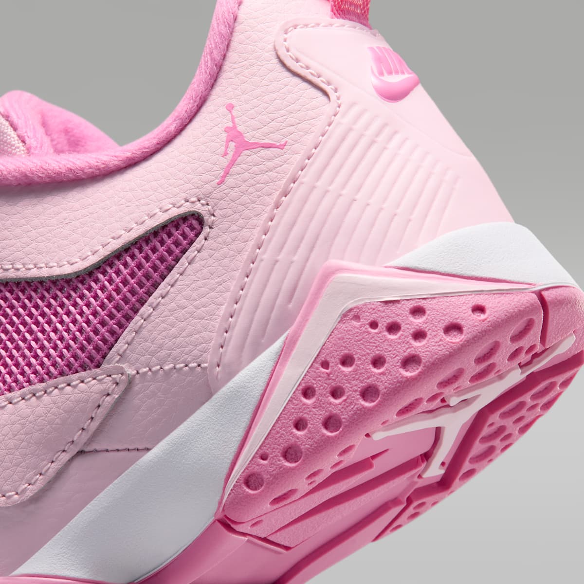 Jordan MVP 92 Little Kids' Shoes - Pink Foam/White/China Rose - Image 8