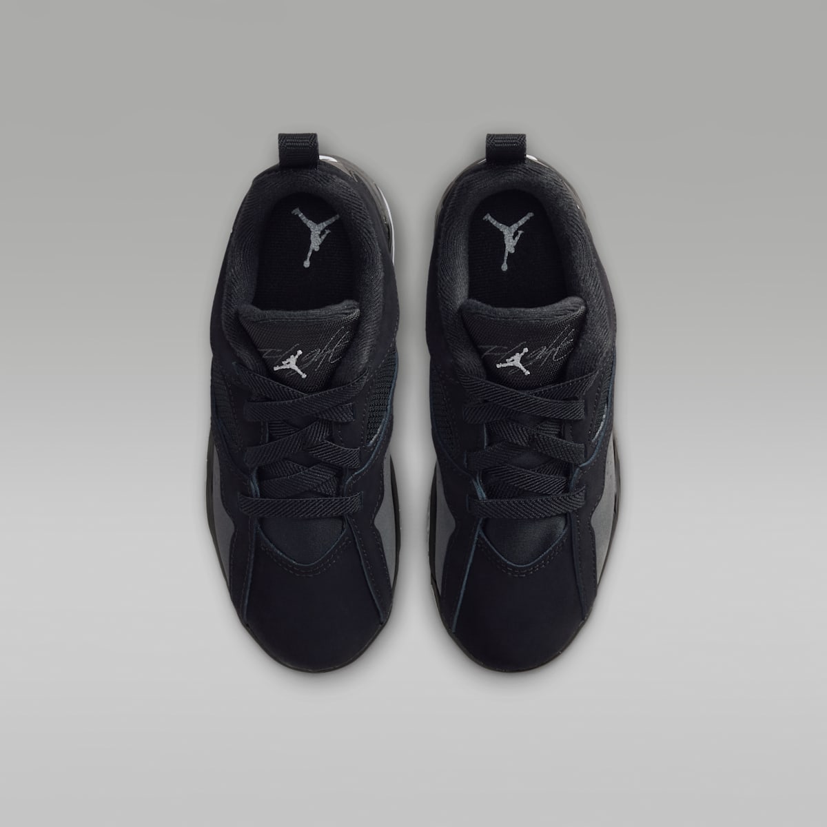 Jordan MVP 92 Little Kids' Shoes - Black/Anthracite/Wolf Grey - Image 4