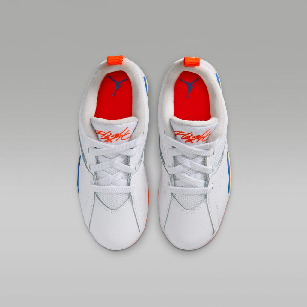Jordan MVP 92 Little Kids' Shoes - White/Vast Grey/Game Royal/Infrared 23 - Image 4