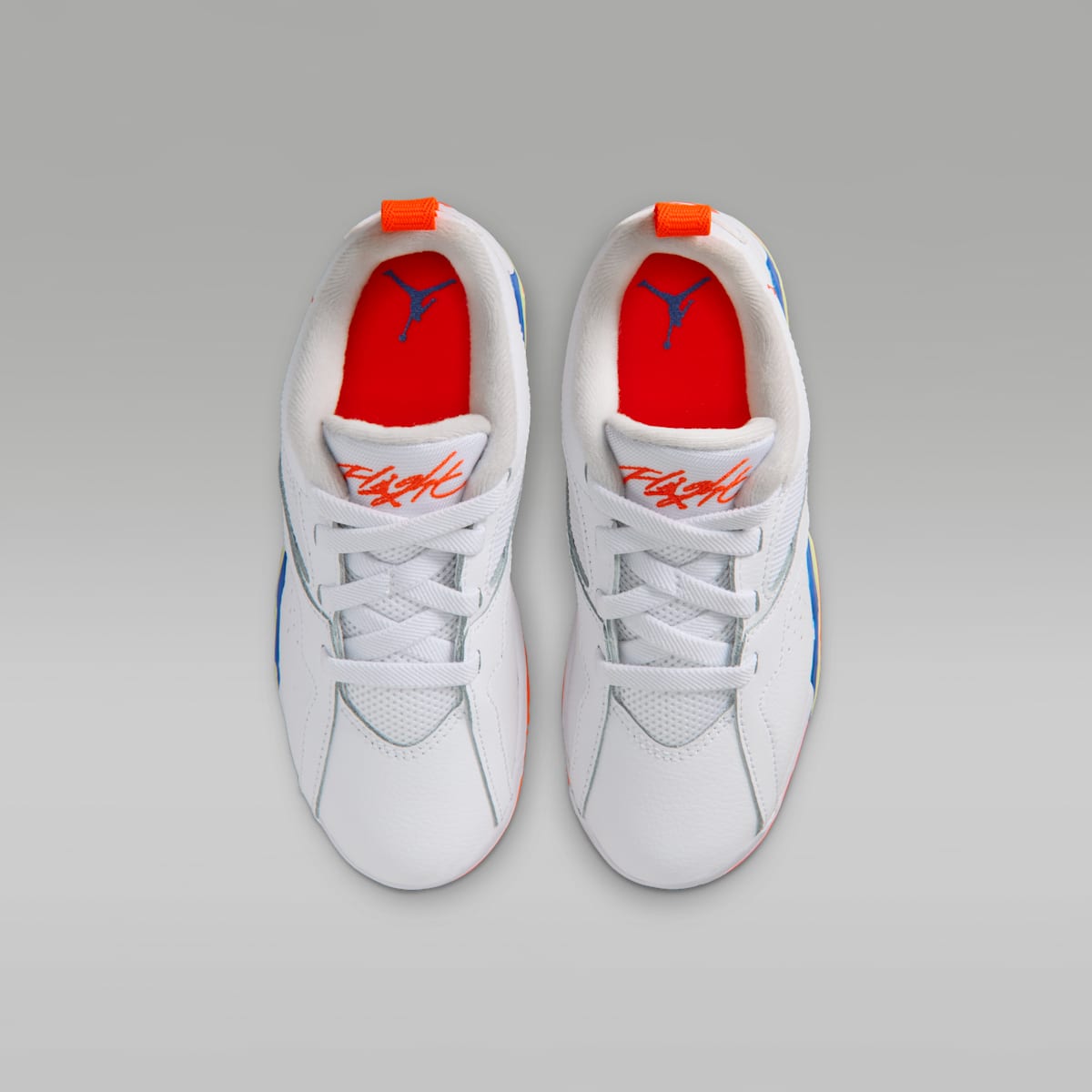 Jordan MVP 92 Little Kids' Shoes - White/Vast Grey/Game Royal/Infrared 23 - Image 4