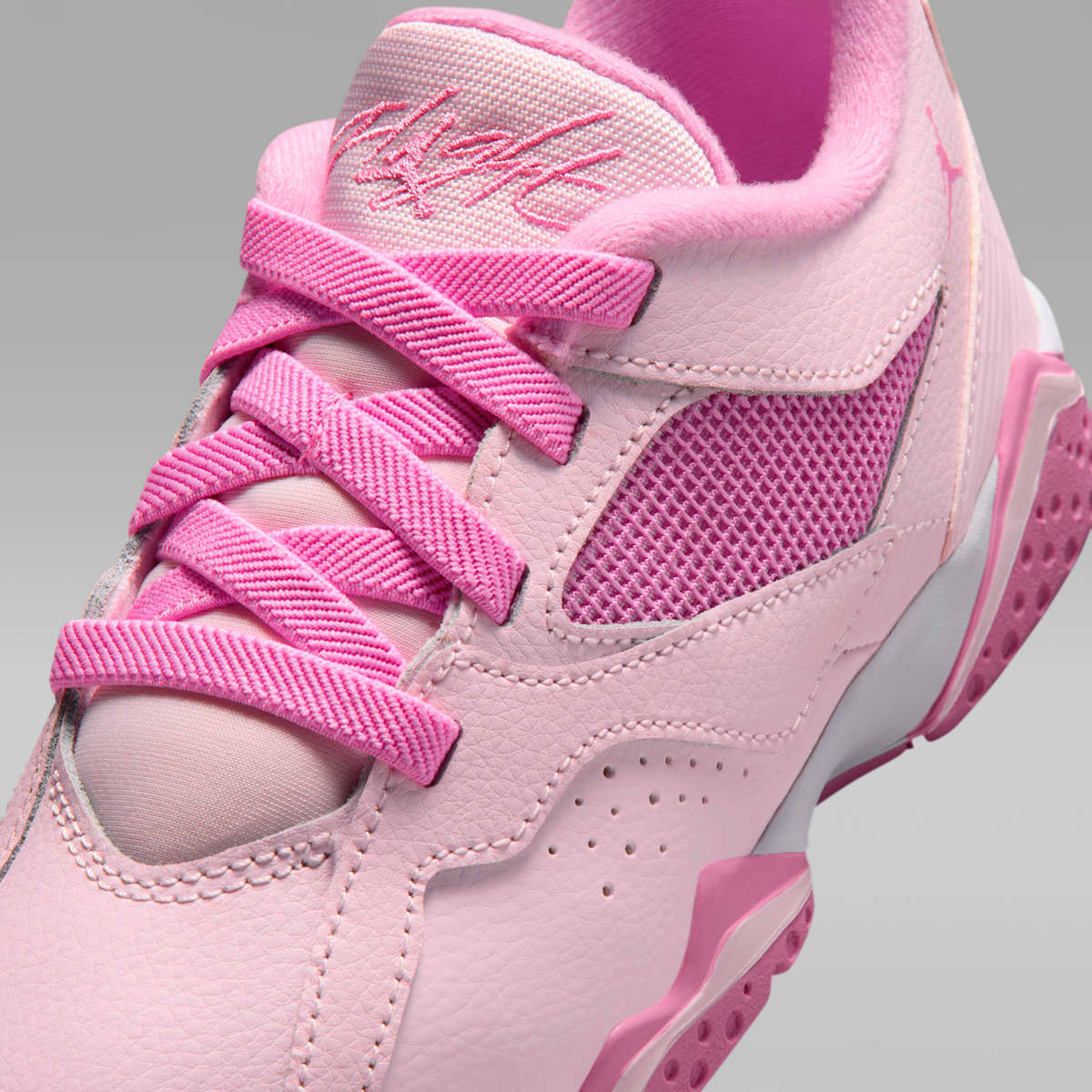 Jordan MVP 92 Little Kids' Shoes - Pink Foam/White/China Rose - Image 7