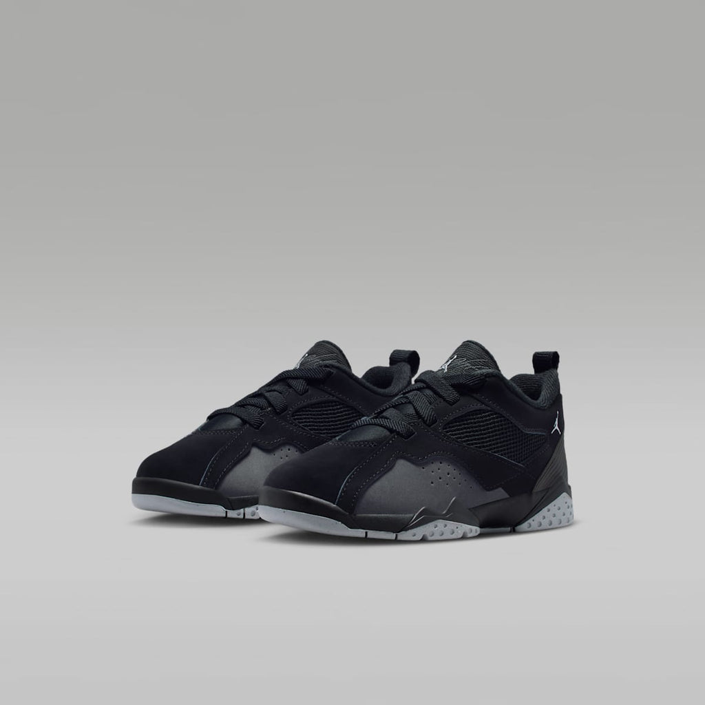 Jordan MVP 92 Little Kids' Shoes - Black/Anthracite/Wolf Grey - Image 5