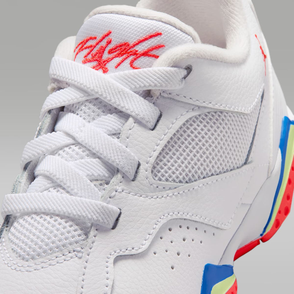 Jordan MVP 92 Little Kids' Shoes - White/Vast Grey/Game Royal/Infrared 23 - Image 7