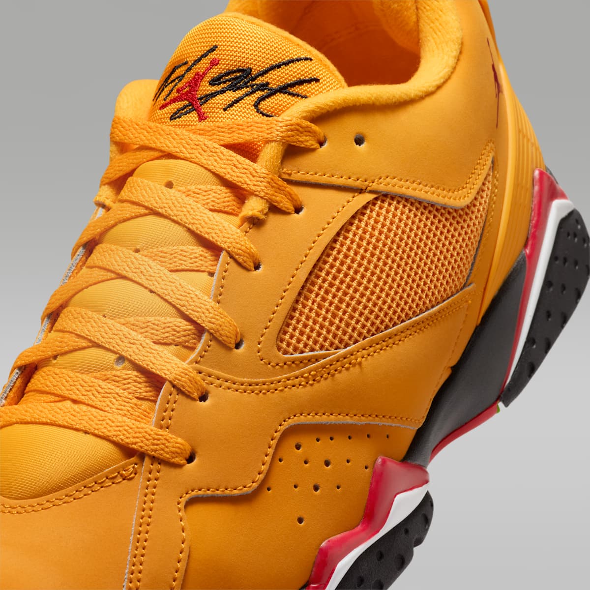 Air Jordan MVP 92 Men's Shoes - Taxi/Black/White/University Red - Image 7