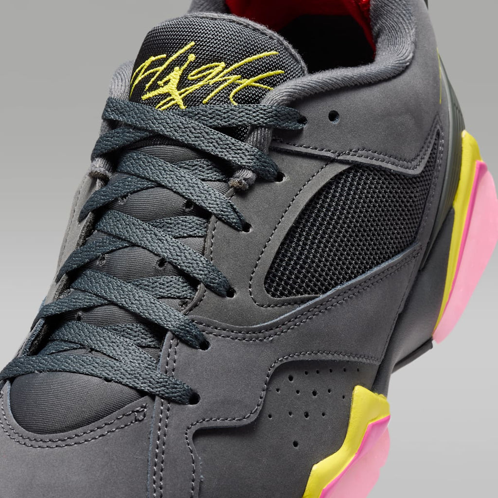 Air Jordan MVP 92 Men's Shoes - Anthracite/Fire Pink/Light Arctic Pink/Opti Yellow - Image 7