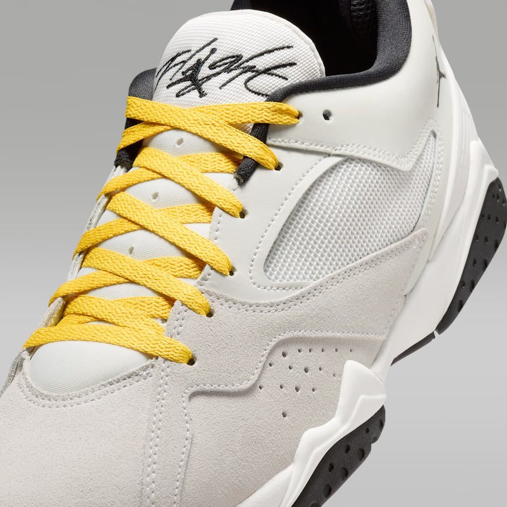 Air Jordan MVP 92 Men's Shoes - Summit White/Vivid Sulfur/Black - Image 7