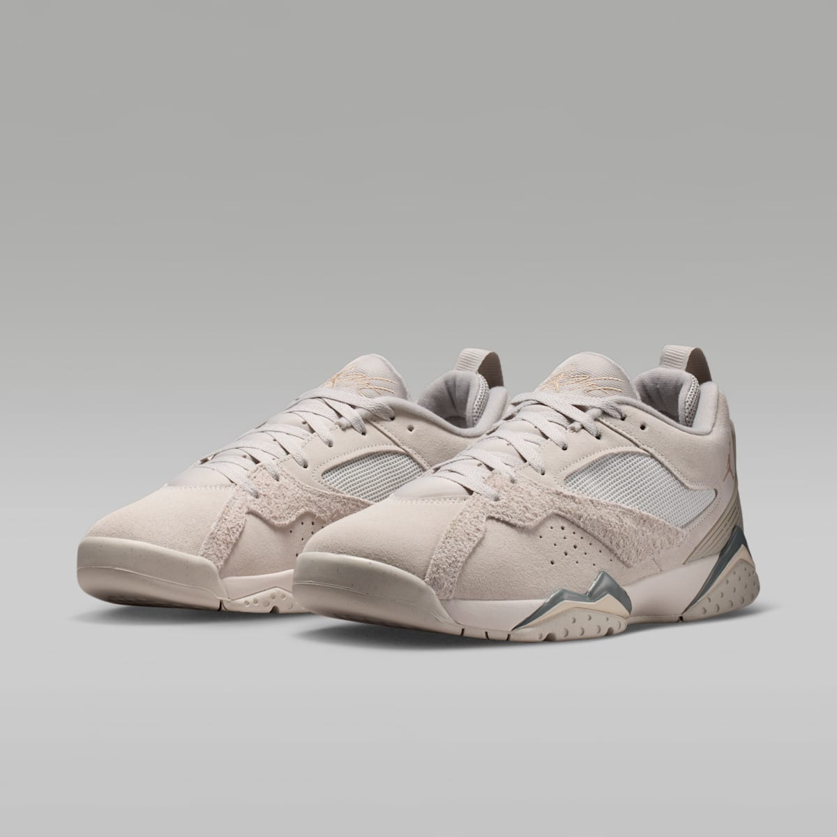Air Jordan MVP 92 Men's Shoes - Swan/Light Iron Ore/Phantom/Legend Medium Brown - Image 5