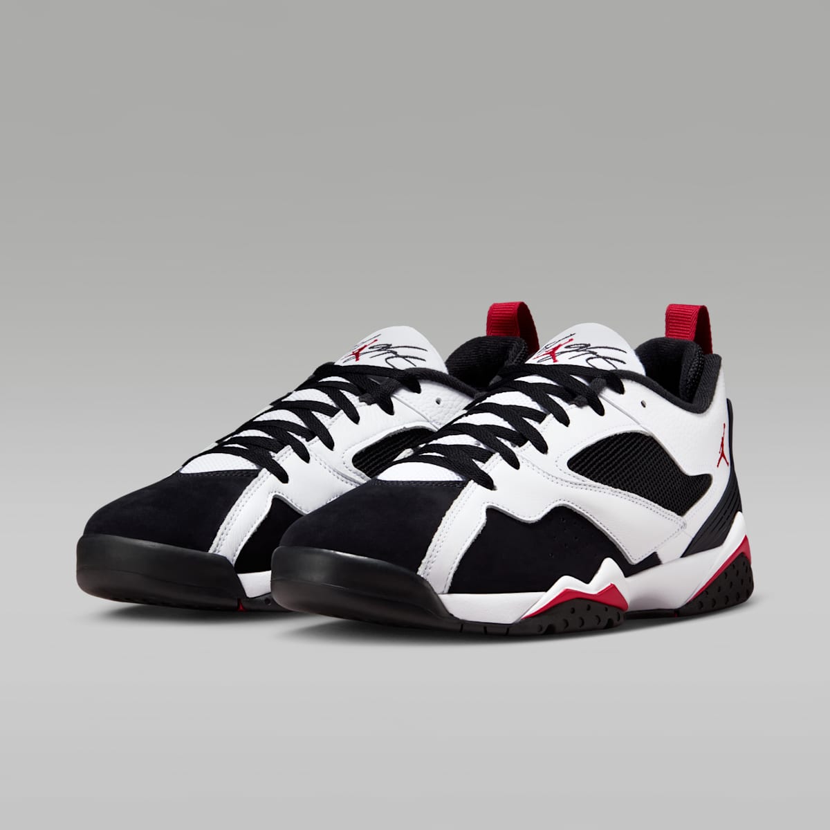Air Jordan MVP 92 Men's Shoes - White/Black/Gym Red - Image 5