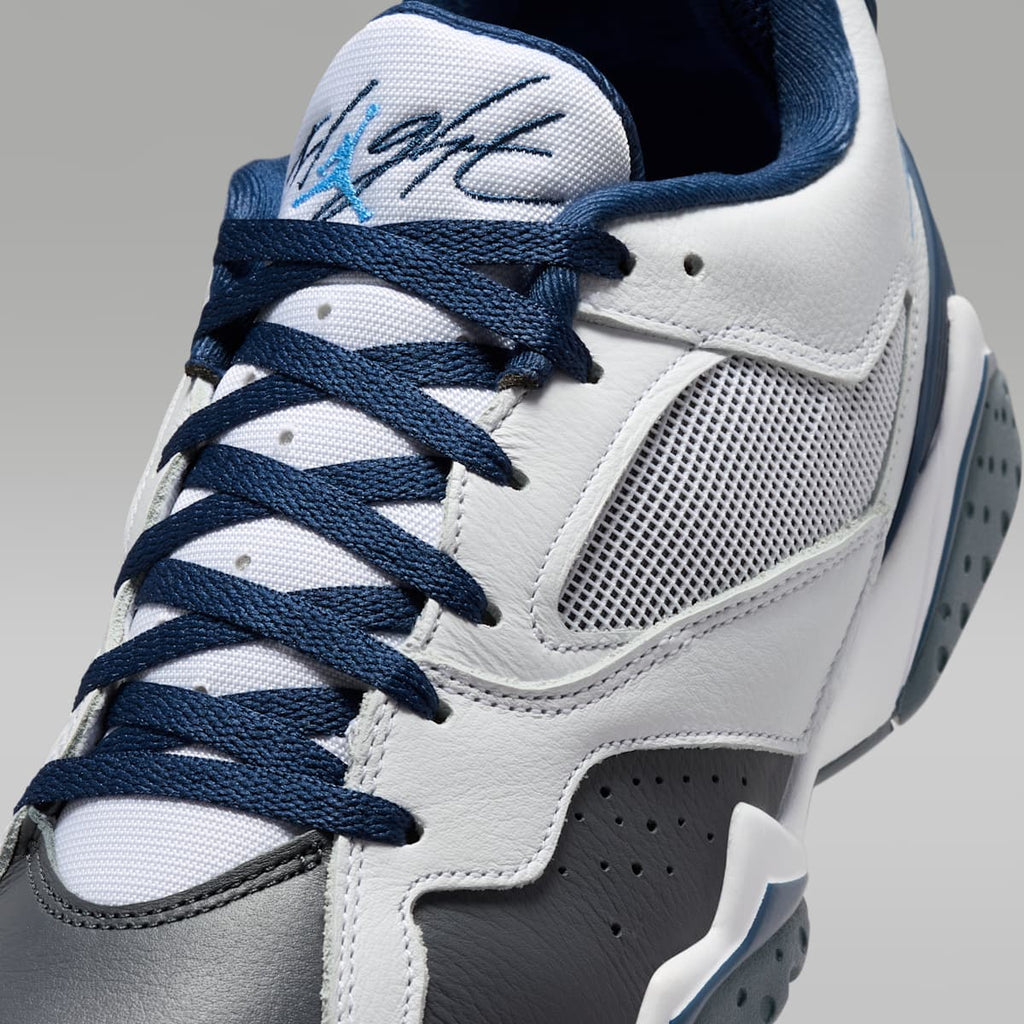 Air Jordan MVP 92 Men's Shoes - White/Navy/University Blue/Flint Grey - Image 7