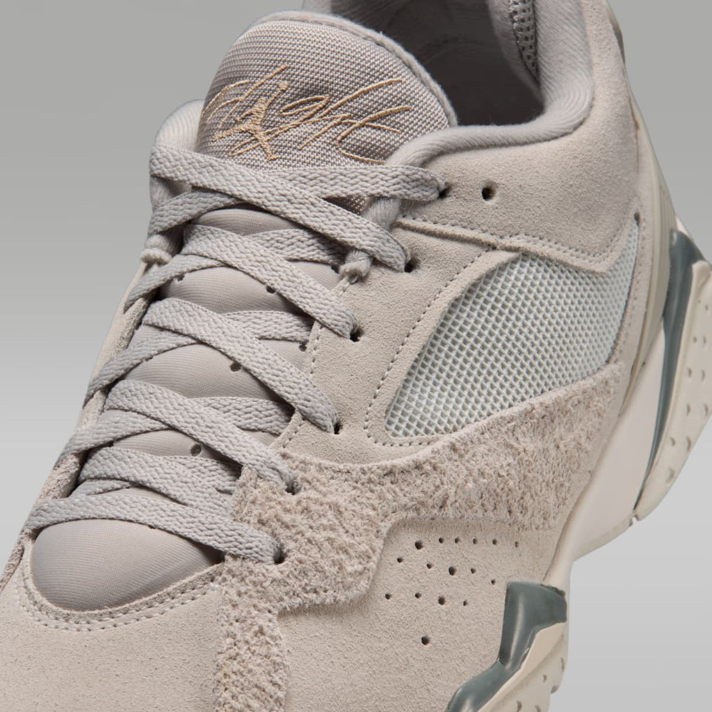 Air Jordan MVP 92 Men's Shoes - Swan/Light Iron Ore/Phantom/Legend Medium Brown - Image 7