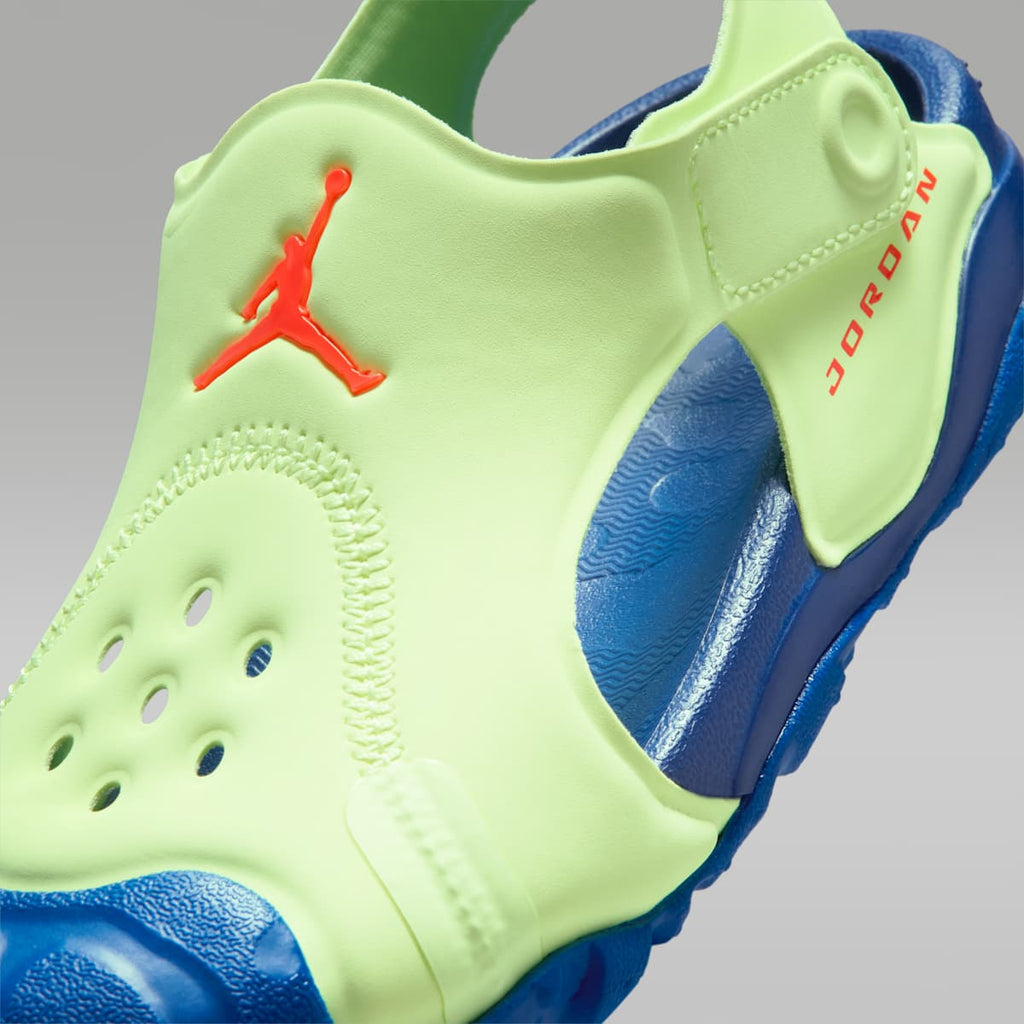 Jordan OTDR Little Kids' Sandals - Barely Volt/Game Royal/Infrared 23