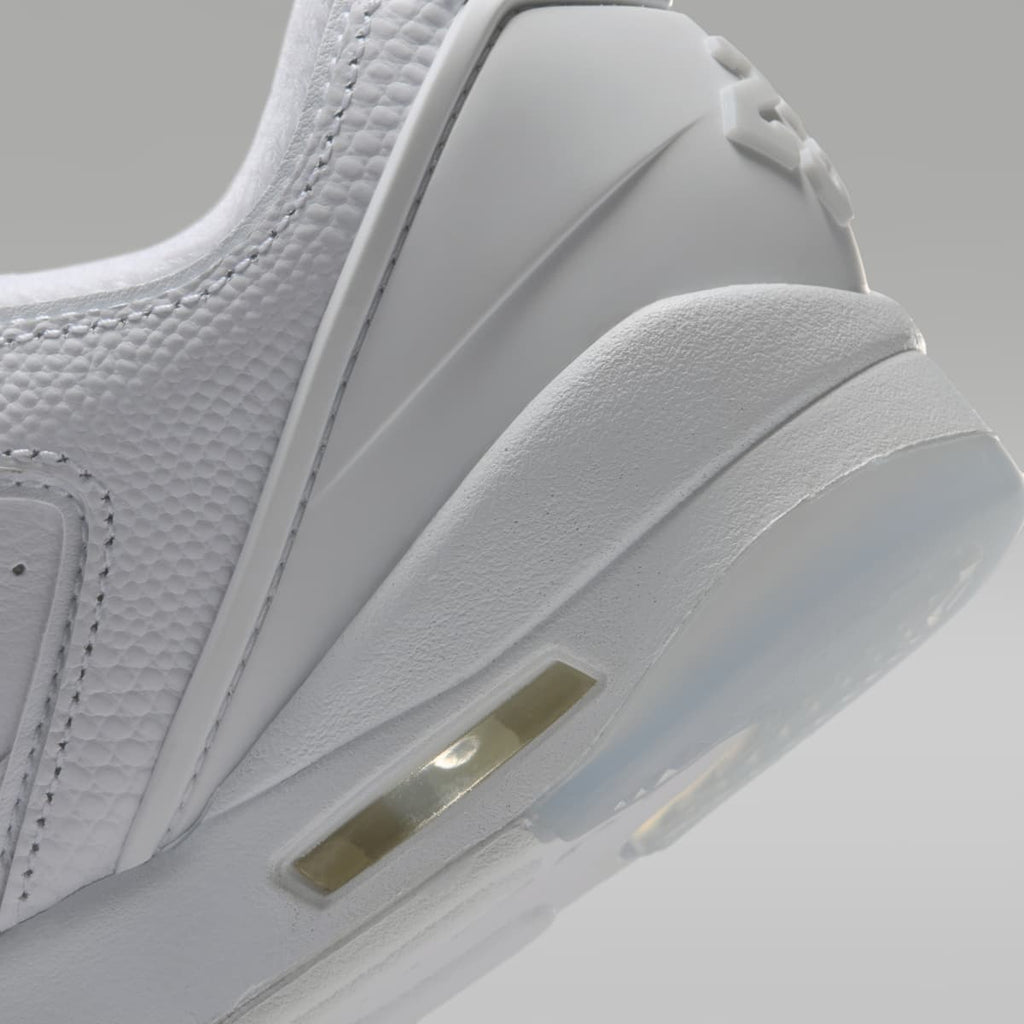 Air Jordan Sixty Plus Low Big Kids' Shoes - White/Black/Pure Platinum