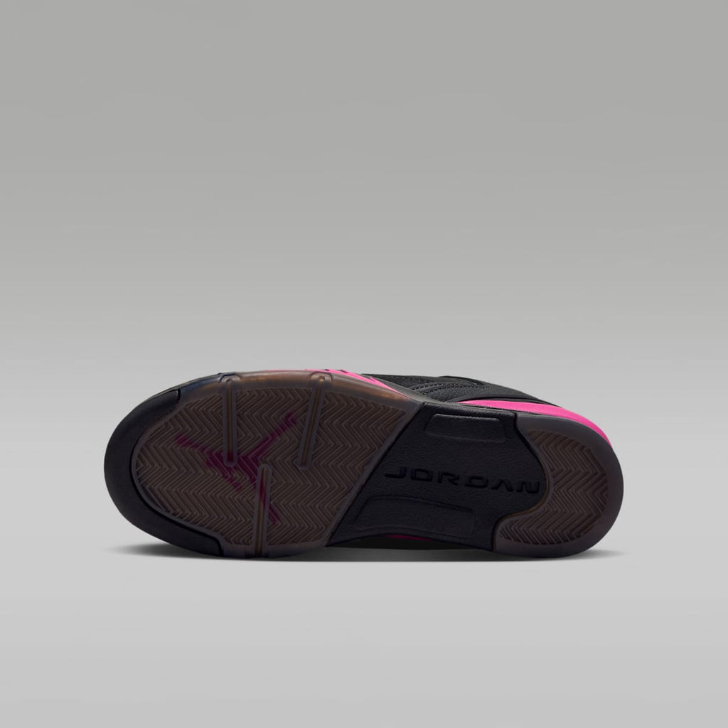 Air Jordan Sixty Plus Low Big Kids' Shoes - Black/Anthracite/Laser Fuchsia - Image 2