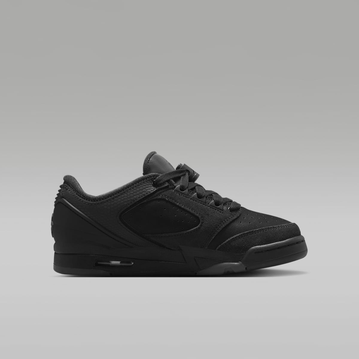 Air Jordan Sixty Plus Low Big Kids' Shoes - Black/Dark Smoke Grey
