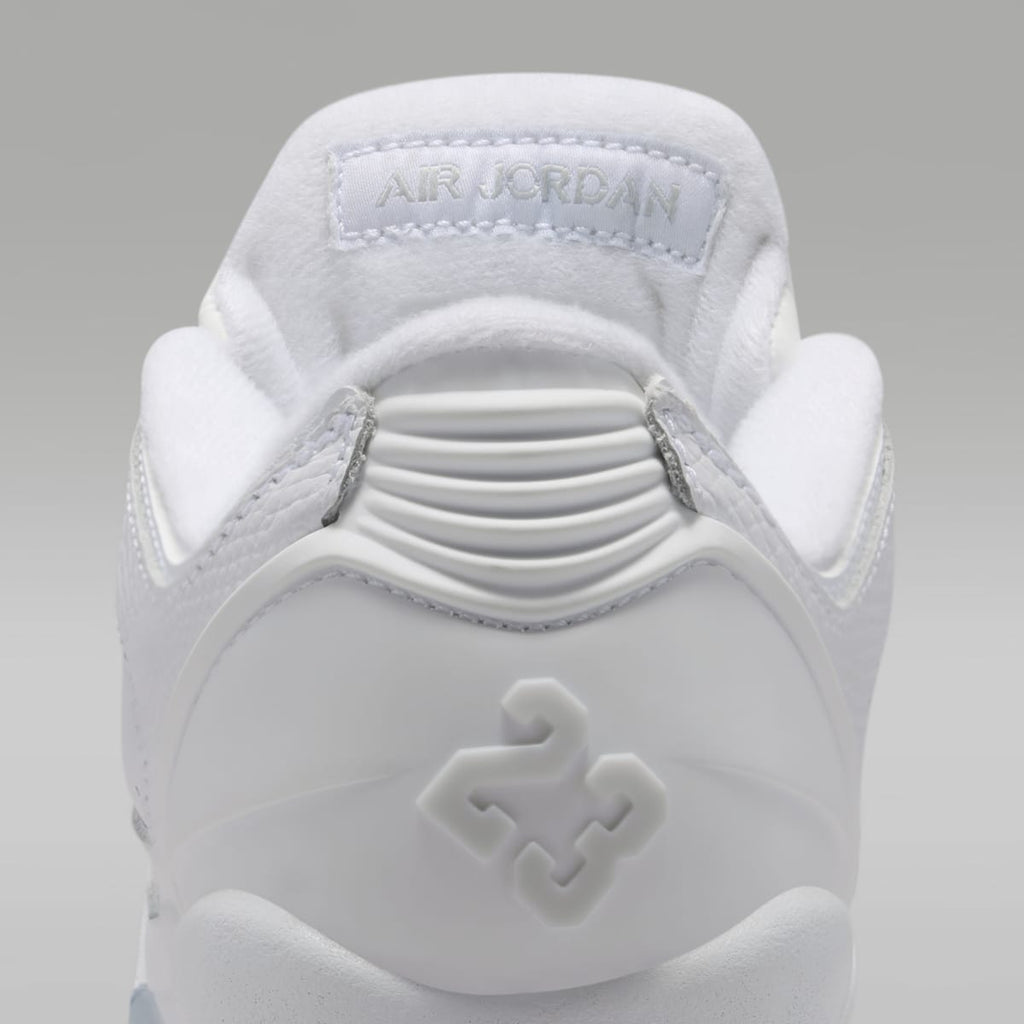 Air Jordan Sixty Plus Low Big Kids' Shoes - White/Black/Pure Platinum