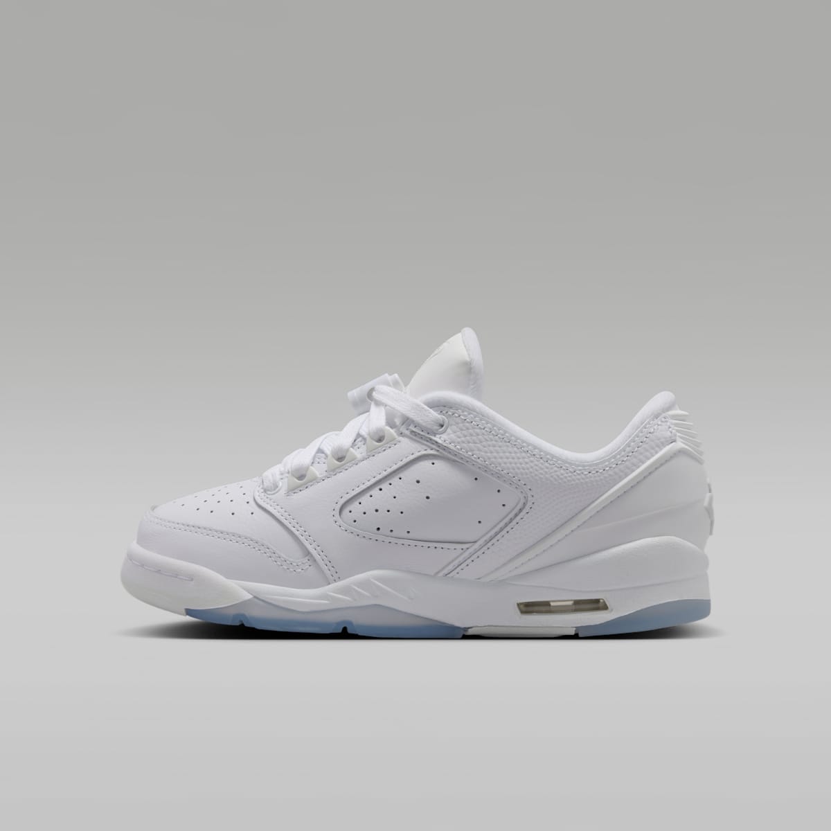 Air Jordan Sixty Plus Low Big Kids' Shoes - White/Black/Pure Platinum