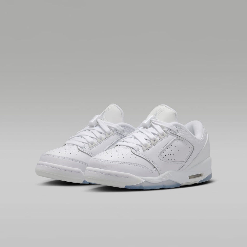 Air Jordan Sixty Plus Low Big Kids' Shoes - White/Black/Pure Platinum
