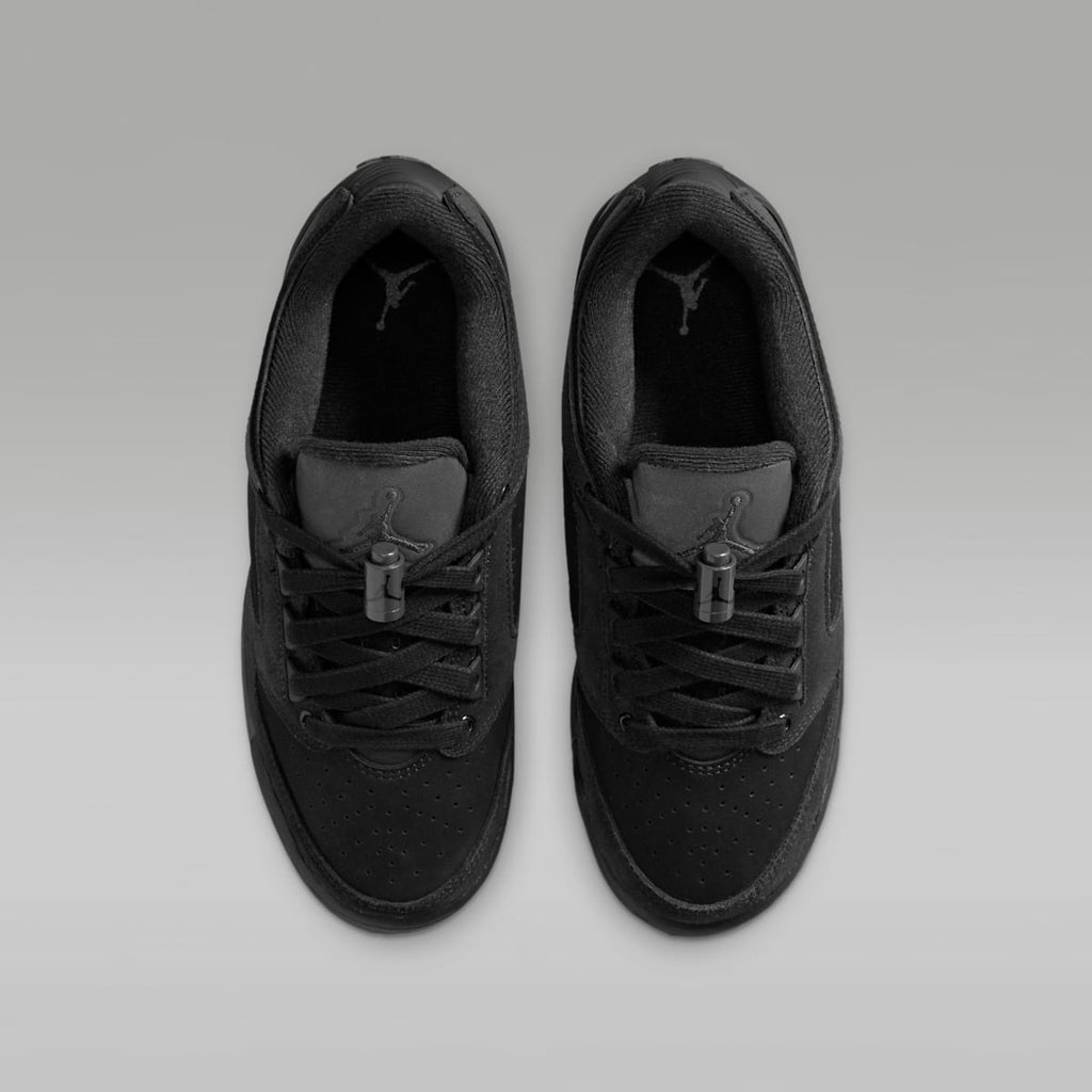 Air Jordan Sixty Plus Low Big Kids' Shoes - Black/Dark Smoke Grey