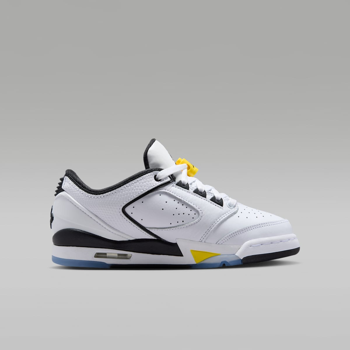 Air Jordan Sixty Plus Low Big Kids' Shoes - White/Tour Yellow/Black