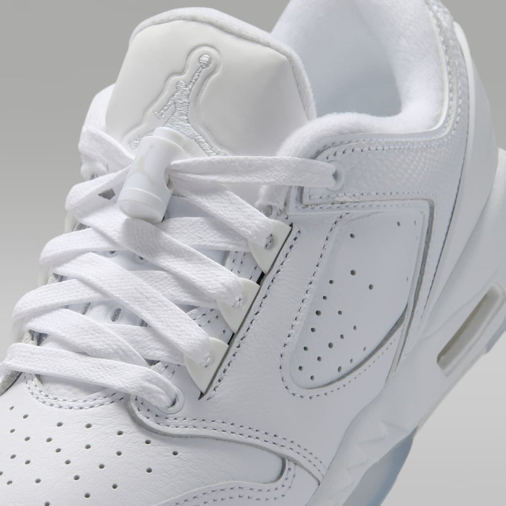 Air Jordan Sixty Plus Low Big Kids' Shoes - White/Black/Pure Platinum