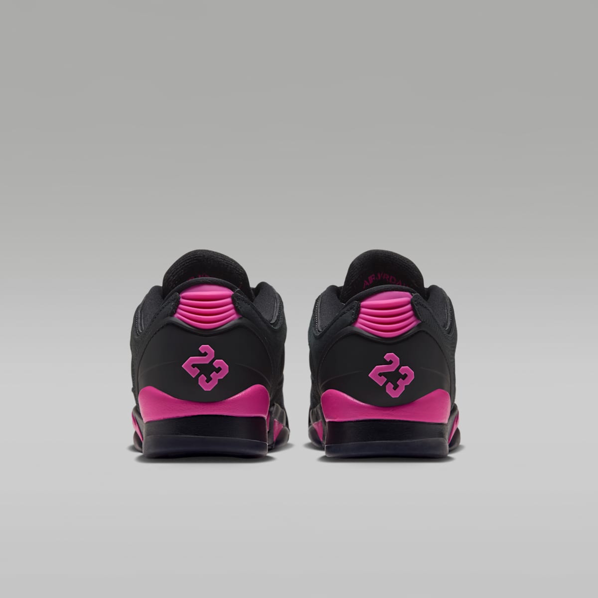 Air Jordan Sixty Plus Low Big Kids' Shoes - Black/Anthracite/Laser Fuchsia