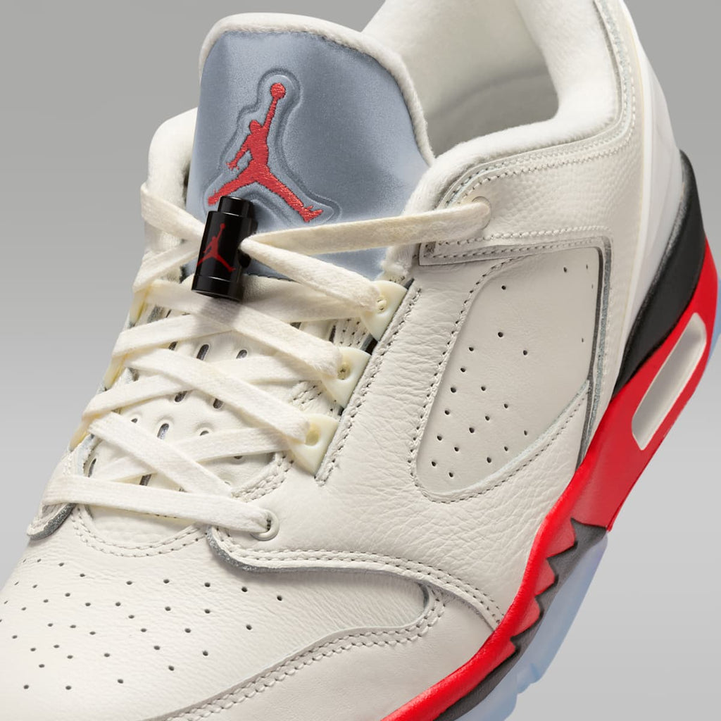Jordan Sixty Plus Low Men's Shoes - Sail/Black/Reflect Silver/Fire Red - Image 7