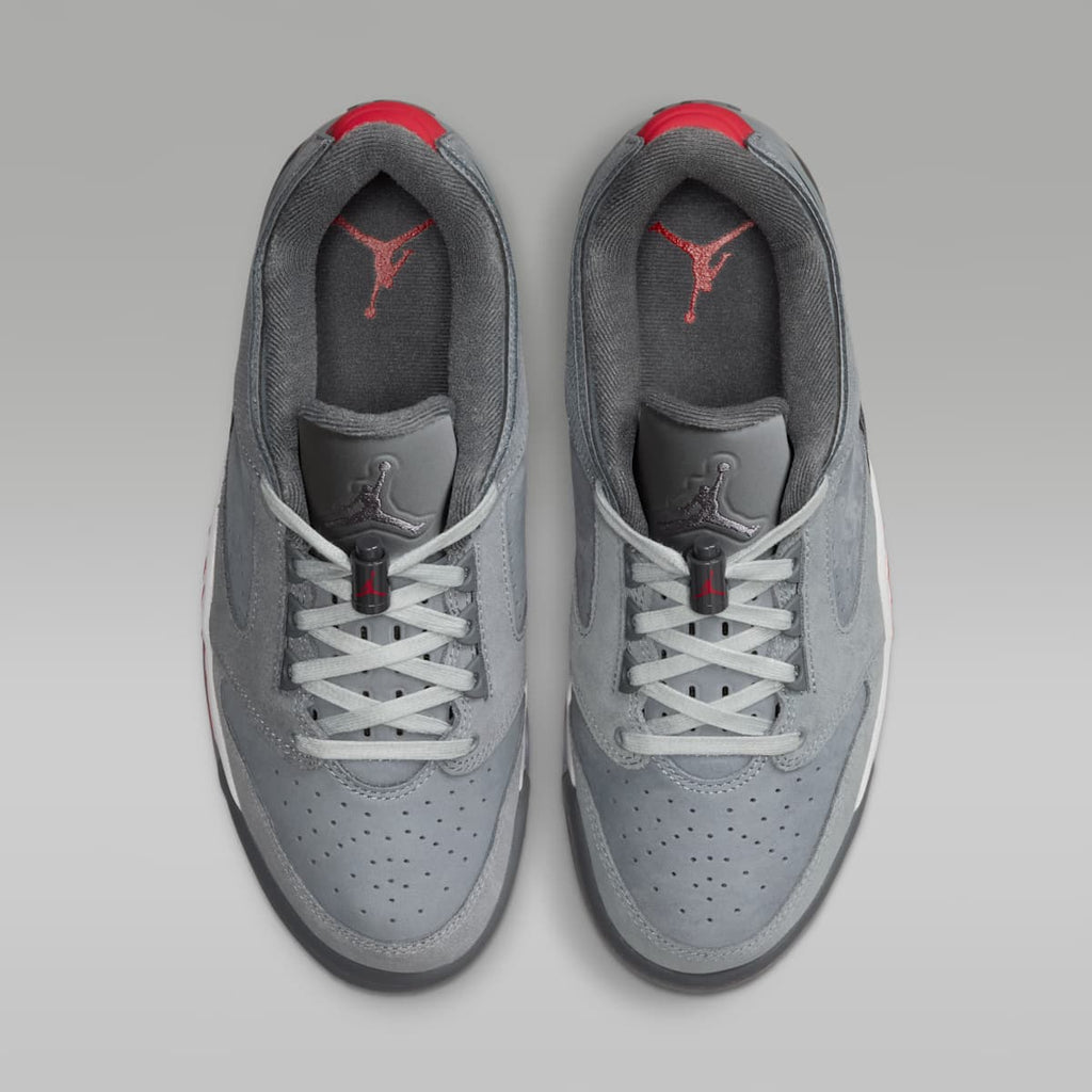 Jordan Sixty Plus Low Men's Shoes - Cool Grey/White/University Red/Dark Grey - Image 4