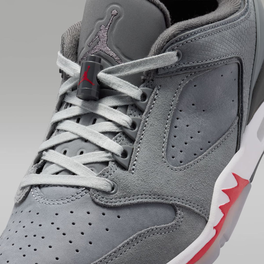 Women's Jordan Sixty Plus Low Men's Shoes - Cool Grey/White/University Red/Dark Grey