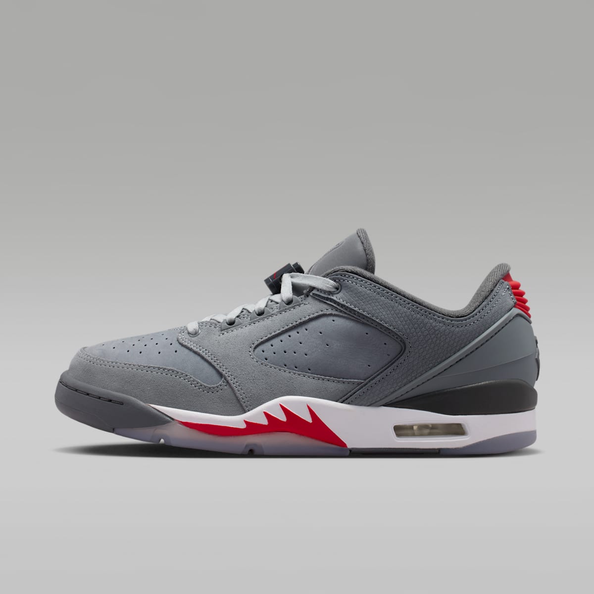 Women's Jordan Sixty Plus Low Men's Shoes - Cool Grey/White/University Red/Dark Grey