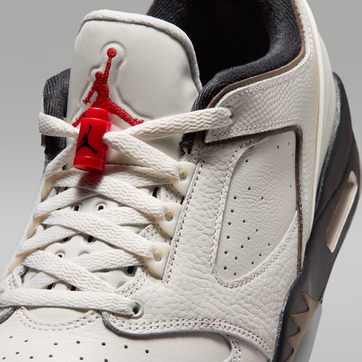 Jordan Sixty Plus Low Men's Shoes - Phantom/Palomino/Black/University Red - Image 7